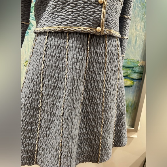 Sandro size 1 (S) blue skirt - Picture 3 of 9